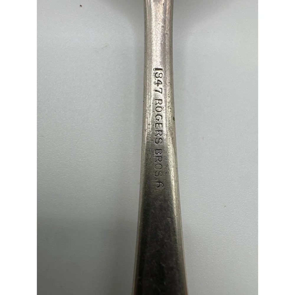 1847 Rogers Bros Lorne Silverplate 3 pc Teaspoons International Silver 1878 6in